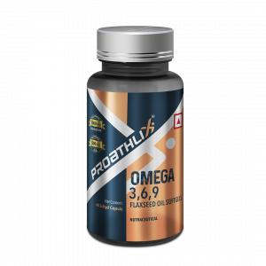 Omega 3,6,9 FLAXSEED Oil Softgels Front Image